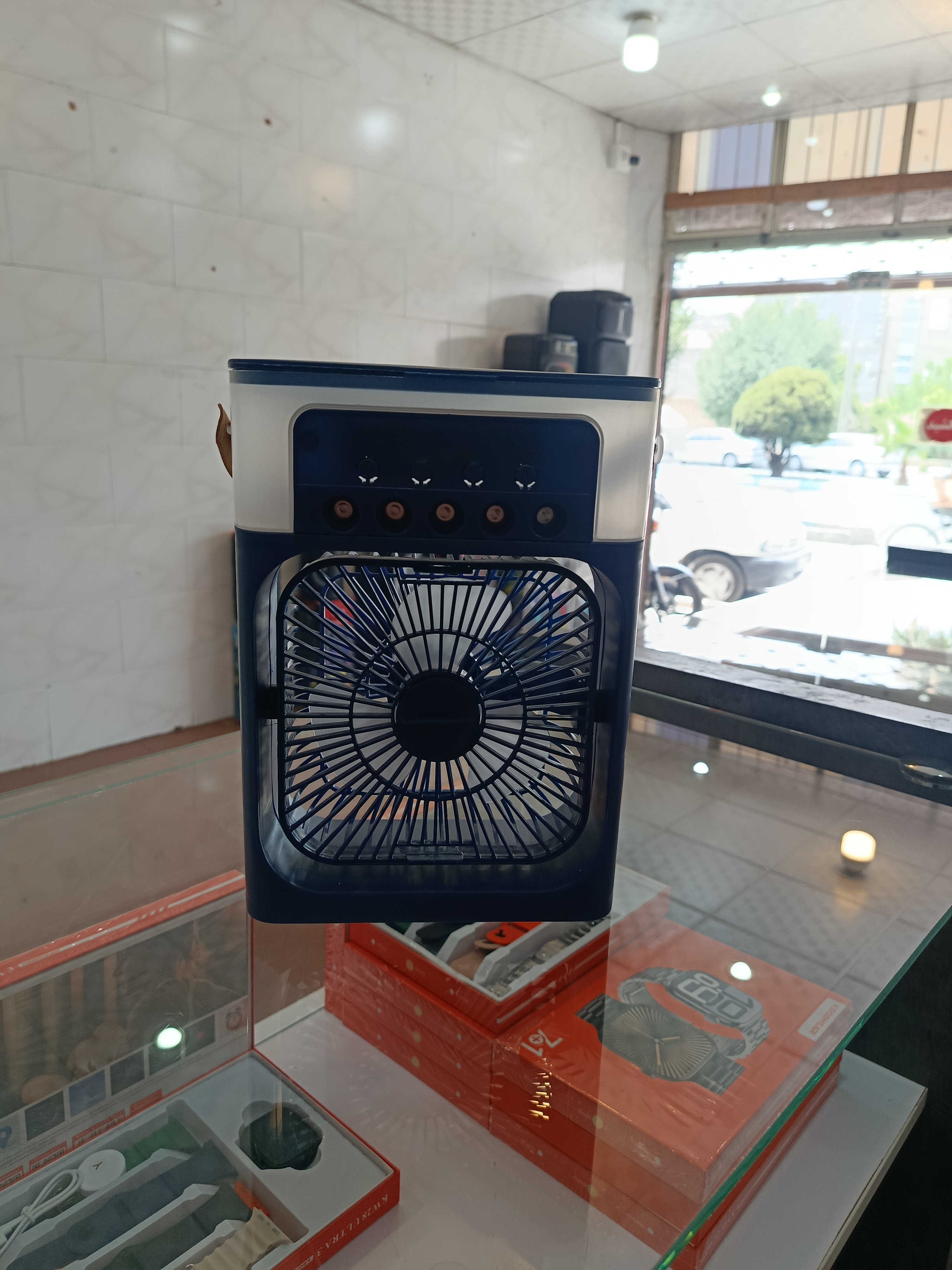 کولر مه پاشی تک فن
